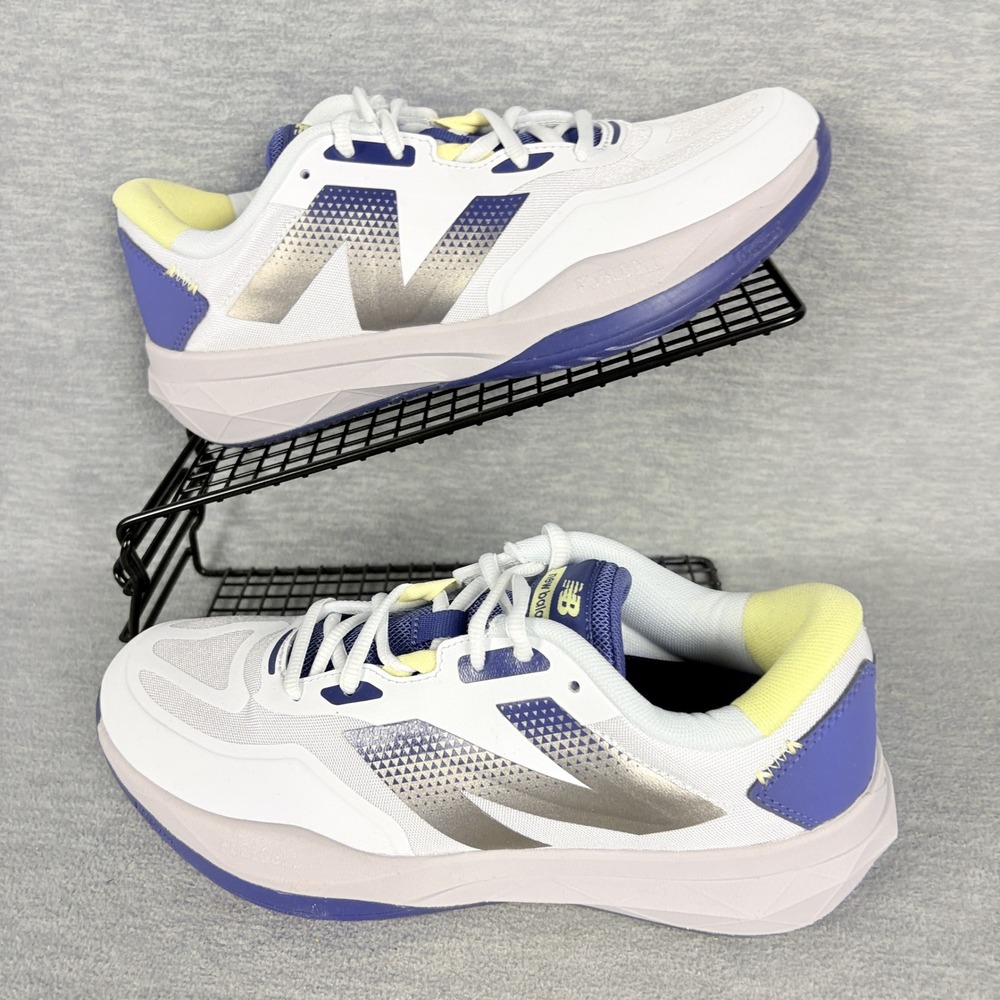 New Balance FuelCell 796v4 Womens Tennis Shoes White Blue WCH796T4 Size 9